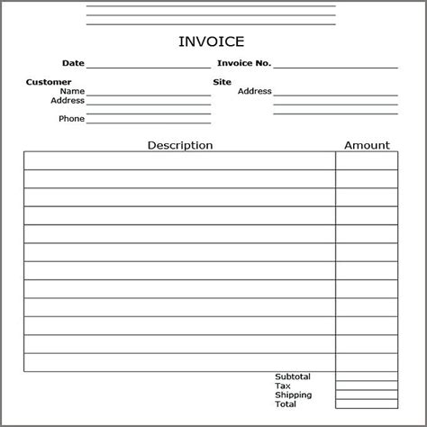 Open Office Invoice Template Open Office Invoice Template How You