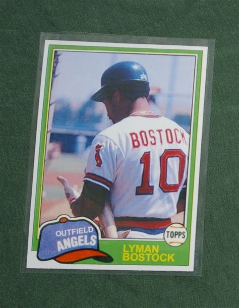 Baseball Card Breakdown: Custom cards of the late, great Lyman Bostock