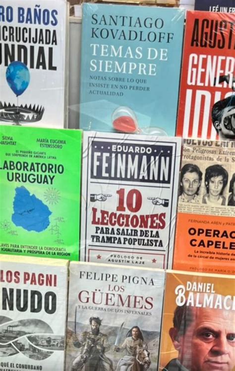 Ya está a la venta el primer libro de Eduardo Feinmann Eduardo Feinmann