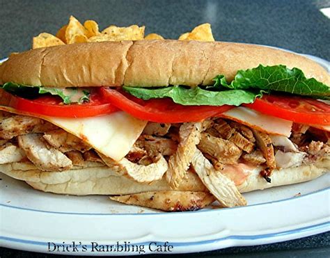 Grilled Cajun Chicken Po Boys With Comeback Sauce Dricks Rambling Cafe