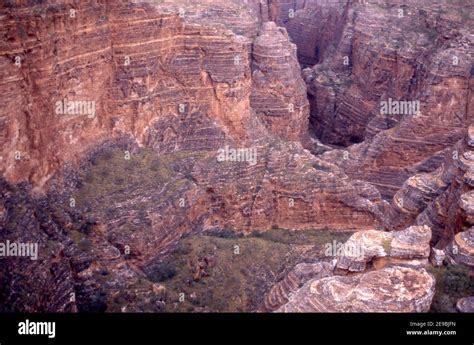 Aerial View Over Purnululu National Park A World Heritage Park In The