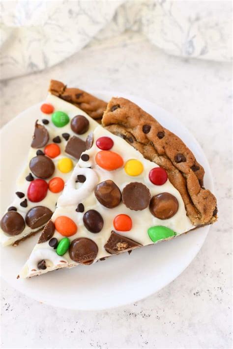 Chocolate Chip Cookie Pizza Recipe - Savvy Saving Couple