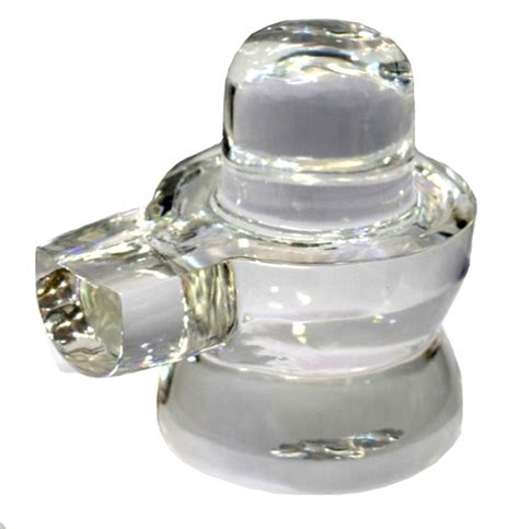 Buy Ramneek Jewels Divya Shakti 100 Pure Sphatik Shivling AAA Quality