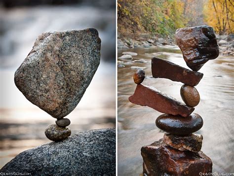 Gravity Defying Stone Balancing Art By Michael Grab Demilked