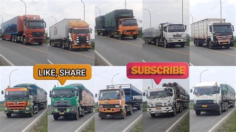 Truk Kontener Gandeng Trailer Tronton Actros Ud Quester Fuso Faw