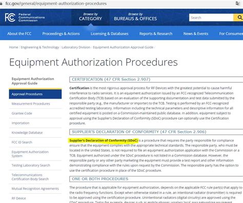 Fcc Sdoc Guangzhou Standard Accreditation