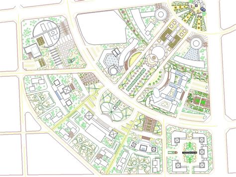 Urban City Design Dwawings Download】 Cad Drawings Downloadcad Blocks