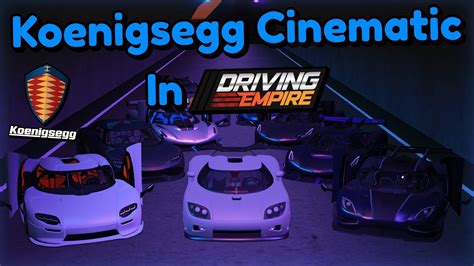 Koenigsegg Cinematic In Driving Empire Roblox YouTube