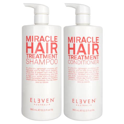 Eleven Australia Miracle Hair Treatment Shampoo Conditioner Duo