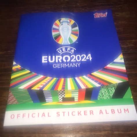 TOPPS UEFA EURO 2024 Germany Official Sticker Album 1 49 PicClick UK