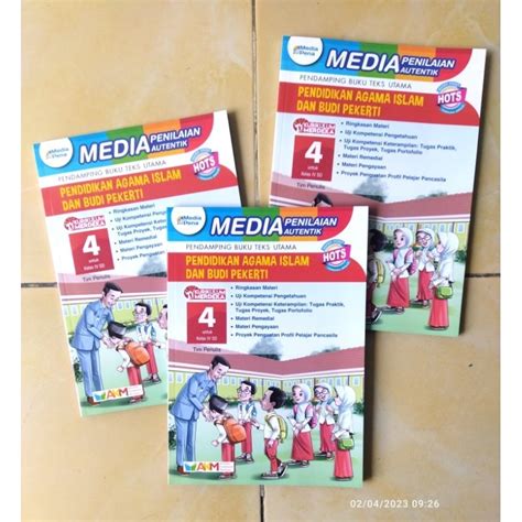 Jual Buku Sekolah Hots Pendamping Buku Teks Utama Pai Kelas Media