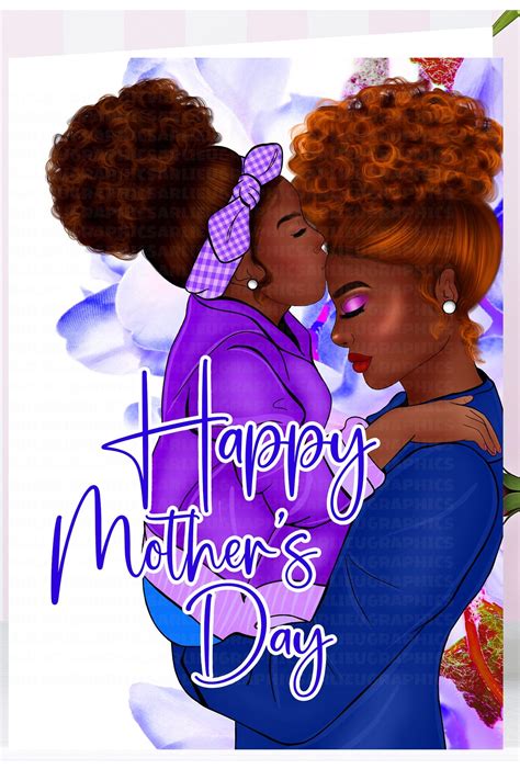 African American Mothers Day Greeting Cards Black Women Mom Sister