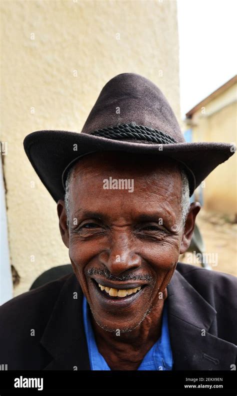 Portrait Of Rwandan Man Stock Photo Alamy