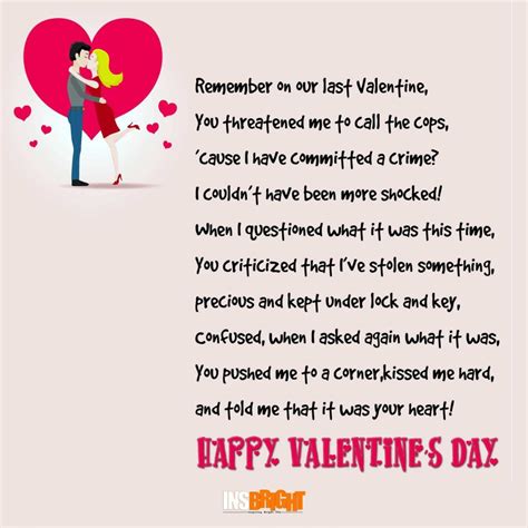 Happy Valentine's Day Poems For Him or Her With Images 2017 | Insbright