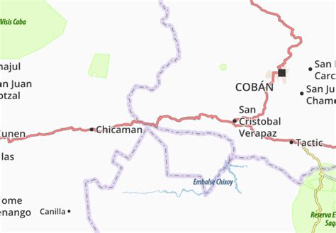 MICHELIN Santa Elena map - ViaMichelin