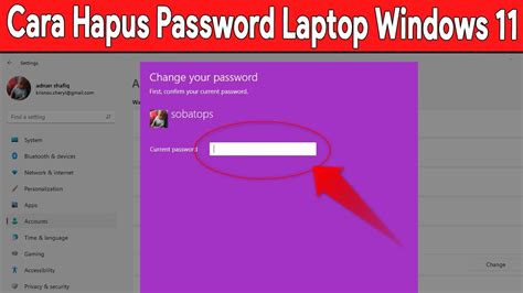 Cara Menonaktifkan Menghapus Menghilangkan Password Laptop Windows