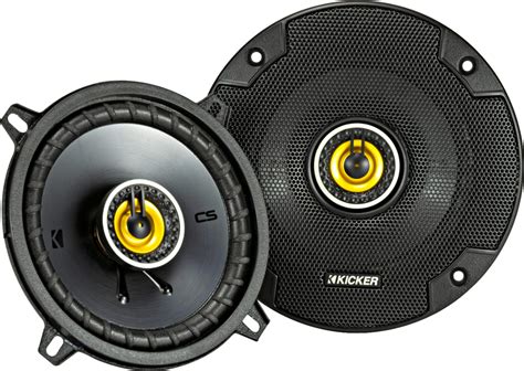 KICKER CS Series 5 1 4 2 Way Car Speakers With Polypropylene Cones