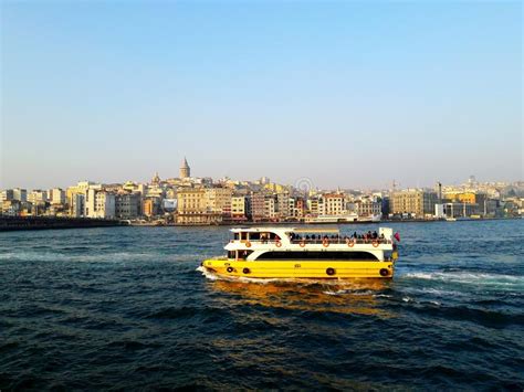 Galata Tower Editorial Image Image Of Ship Water Galata