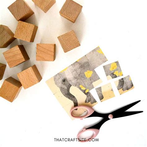 DIY Wood Block Puzzle Craft - Step by Step Tutorial with Pictures!