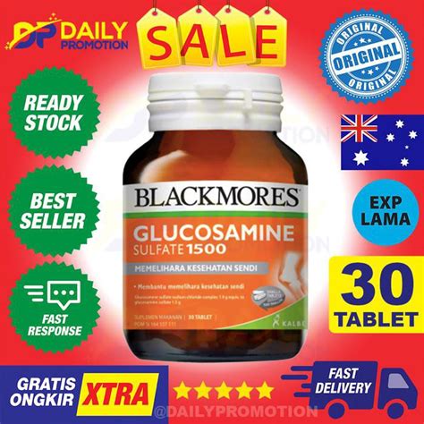 Jual Blackmores Glucosamine Sulfate Sulphate 1500Mg 1500 Mg Kalbe 90