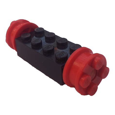 LEGO Brick 2 x 4 with Freestyle Wheel Holders (4180) | Brick Owl - LEGO Marketplace