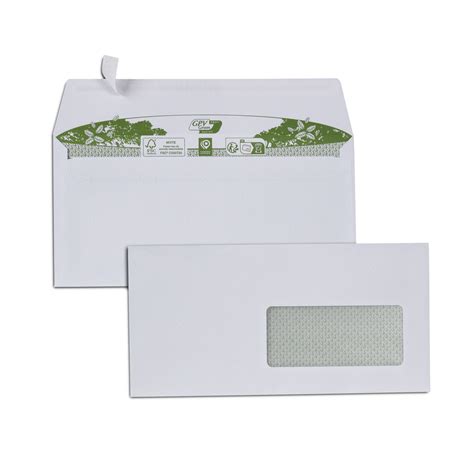 Boite De Enveloppes Extra Blanches Recycl Es Dl X G