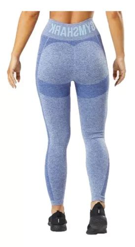 Gymshark Flex High Waisted Leggings Earl Blue Marl Envío Gratis