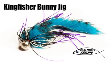 Kingfisher Bunny Jig Hair And Fur Strip Jig Tying Tutorial Youtube