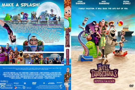 Hotel Transylvania 3 Summer Vacation 2018 R1 Custom Dvd Covers