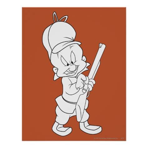 Elmer Fudd Vector Clip Art Library