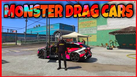 Monster Drag Cars Opie Have Elanip Highlights RedlineRp GTA 5 Roleplay