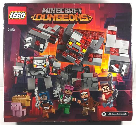 Lego 21163 Minecraft Dungeons The Redstone Battle New See Pics Description 673419319072 Ebay