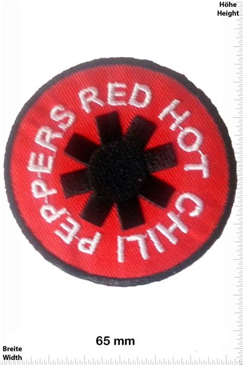 Red Hot Chili Peppers Parche Parche Posterior Patch Llaveros Pegatinas Giga Patch