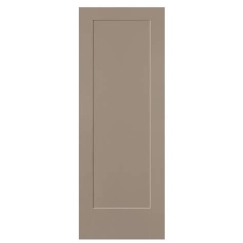 Masonite Lincoln Park 36 In X 80 In Sand Piper 1 Panel Slab Door Doors Interior