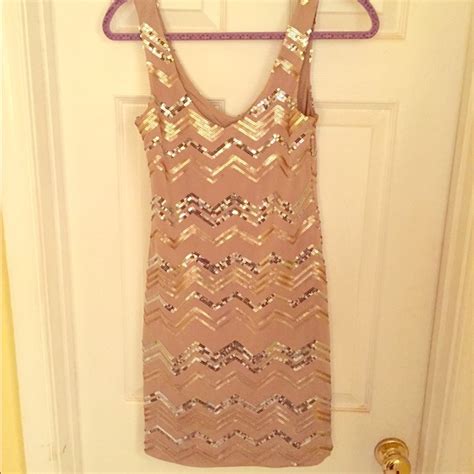Dresses Sparkly Nude Dress Poshmark