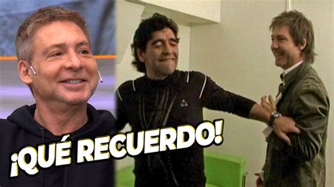 Adrián Suar Recordó Con Emoción A Maradona Y Reaccionó A Imágenes De Backstage De La Noche Del