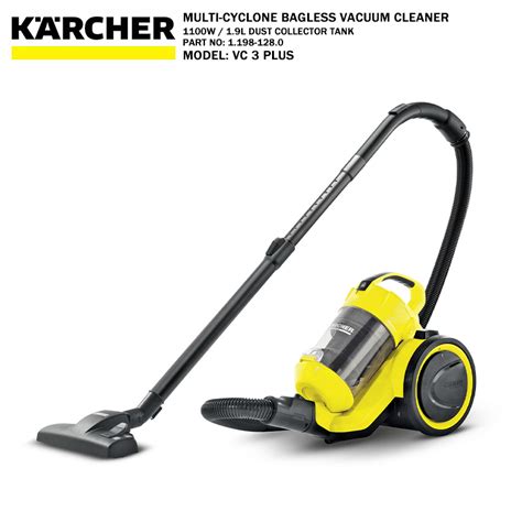 Km Lighting Product Karcher Multi Cyclone Bagless Vacuum Cleaner Vc 3 Plus 1100w