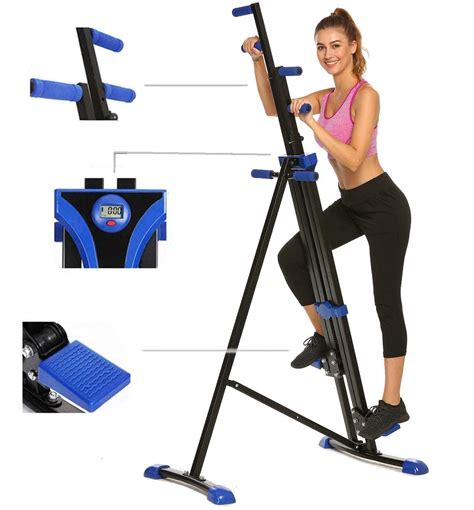 Buy Vertical Climber For Home Gym Upgrade Folding Exercise Stair