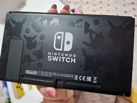 Nintendo Switch Pikachu And Eevee Edition Video Gaming Video Game