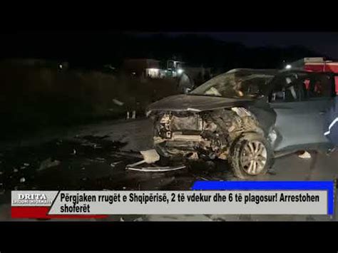 Përgjaken rrugët e Shqipërisë 2 të vdekur dhe 6 të plagosur