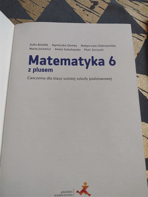 Wiczenia Do Matematyki Klasa Zielona G Ra Olx Pl