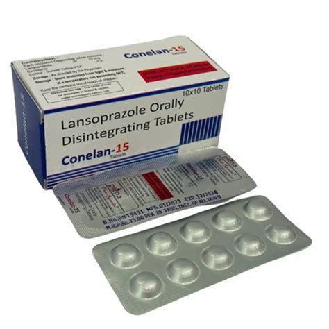 Lansoprazole 15mg Orally Disintegrating Tablets At Best Price In Baddi