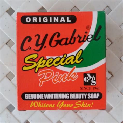 Original CY Gabriel Pink Whitening Soap Sabun Pemutih Kulit Muka Badan Bikini Shopee Malaysia