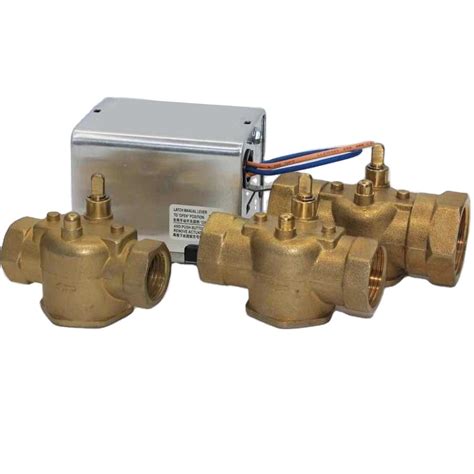 Way Wires Wires Motorized Zone Valve For Fcu