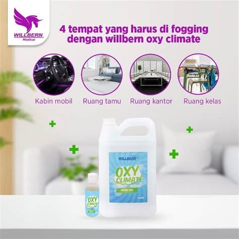 Jual Disinfectan Fogging Willberm Oxy Climate Cairan Disinfectant