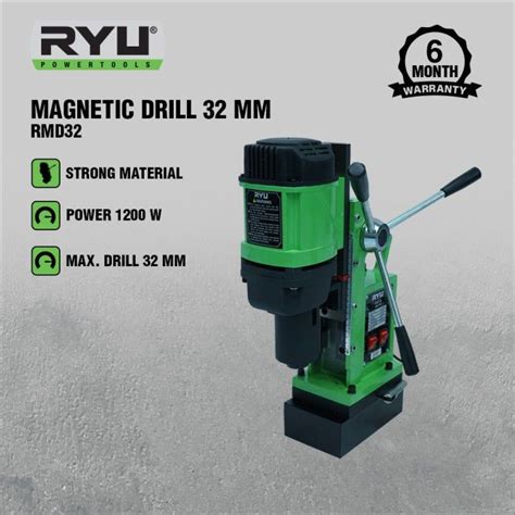 Ryu Magnetic Drill Mm Mesin Bor Magnet Lazada Indonesia