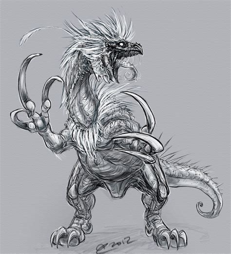 Sketch Therizinosaurus — Weasyl