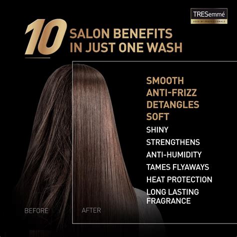 Tresemmé Keratin Smooth Shampoo 340ml 10 Salon Benefits In Just One