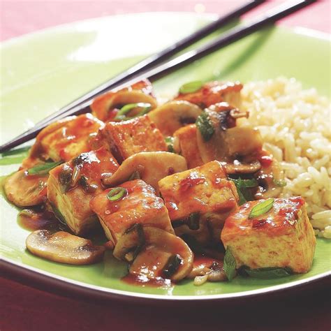 Sichuan Style Tofu With Mushrooms Recipe Eatingwell