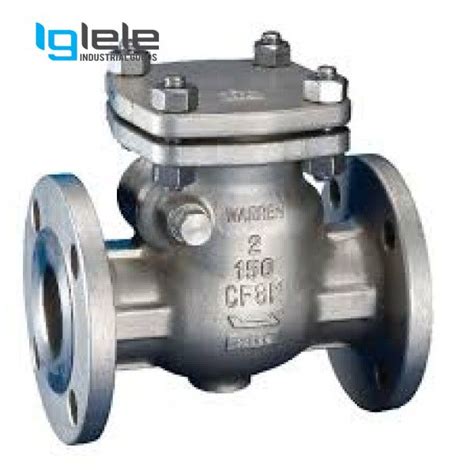 SS Swing Check Valve Flanged Casting Cf 8 ClaSS 150 Buy